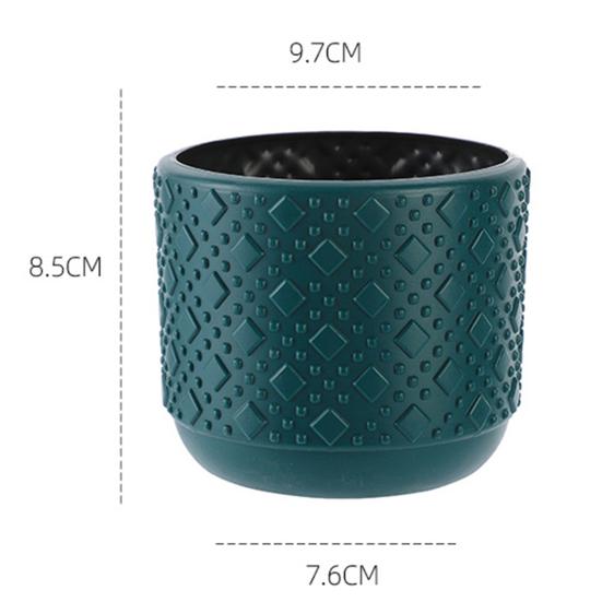 Decorative Flower Vase Ceramic Flower Nordic Style Nice-looking Imitation Pot Home Decor