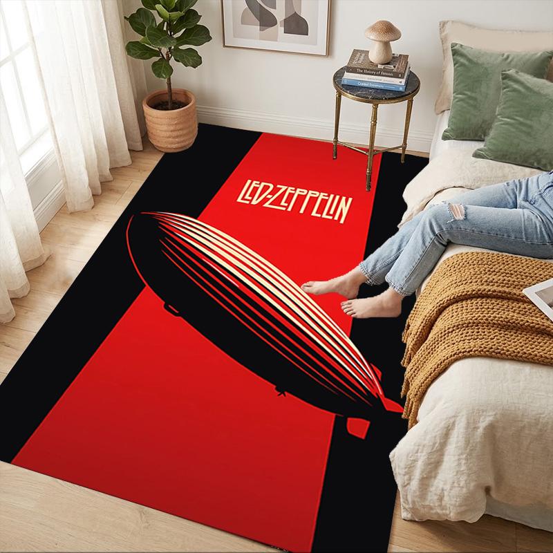 Zeppelin Living Room Nonslip Area Rug Soft Carpet For Bedroom Game Playroom Sofa Office Home Decor Doormat Christmas Gift C9302832