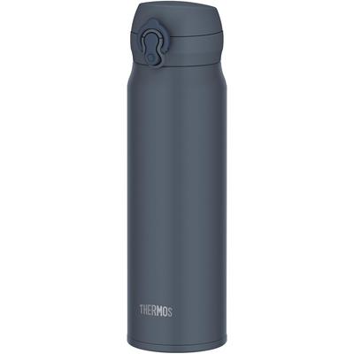 Thermos Bottle Vacuum Insulated Travel Mug 600ml Mineral Gray Detachable Drinking Spout Easy Clean Lightweight Type One-Touch Open Stainless Cooling