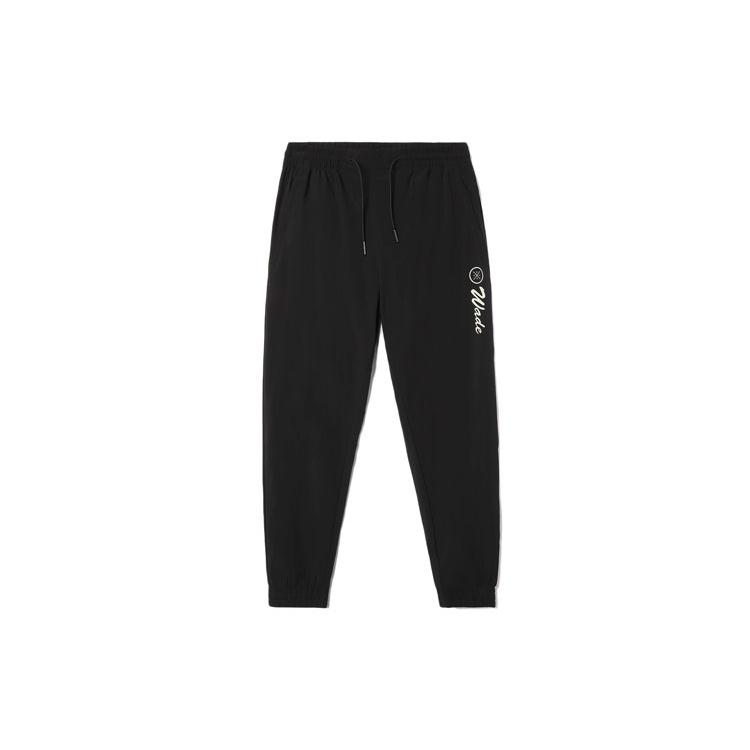 Li Ning Sports Pants Men s Black Moderate AYKR373-1 M