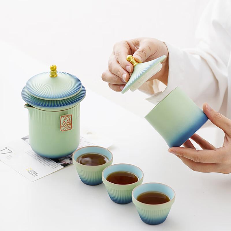 Forbidden City Cultural Ceramic Kung Fu Tea Set