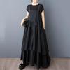 Ärmelloses Trägerkleid in Übergröße, Vintage, neu in Kleidern für Damen, lässig, locker, lang, Frühlings-/Sommerkleid