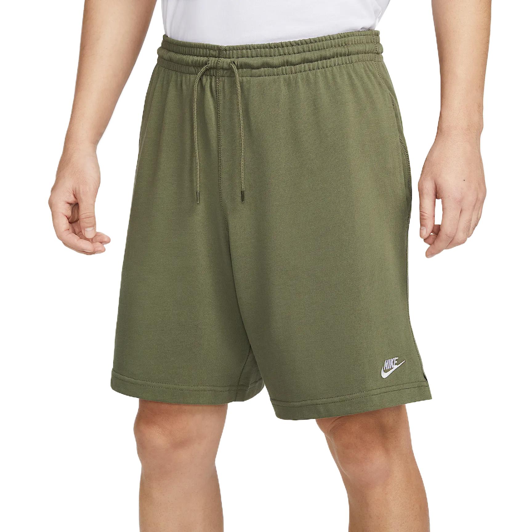 

Nike Клуб Удобный Модный Мягкий Однотонный Универсальный Повседневный Шорты Мужские Шорты Зеленый FQ4361-222 M