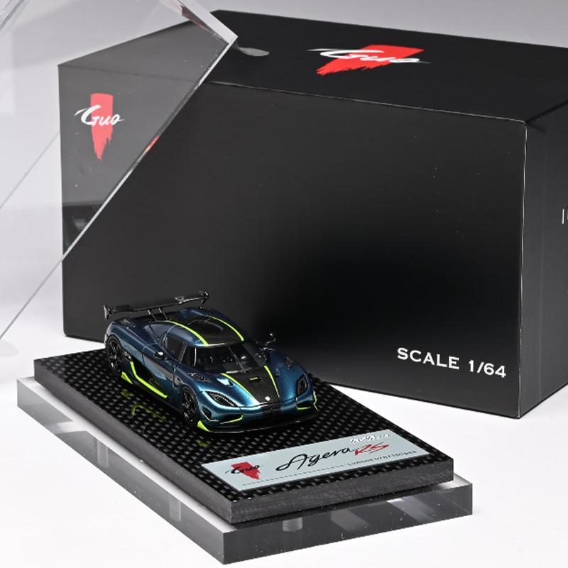 

Guo 1/64 Agera RS APA Xpo 2025 Выставка в Фошане Издание Смоляная Машинка Статичные Литые Модели Коллекция Модель Машинки Игрушка