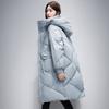 Winter Damen Parka mit Kapuze Jacken Verdicken Warme Baumwolle gefütterte Puffer Mäntel Lässige Lange Parkas Kleidung Lose Oberbekleidung