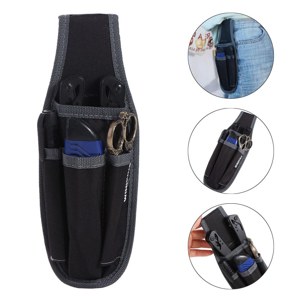 Wielowarstwowa Torba na Narzędzia do Przechowywania na Pasie Tkanina Oxford Torba na Narzędzia Elektryka Pas na Narzędzia Okucia