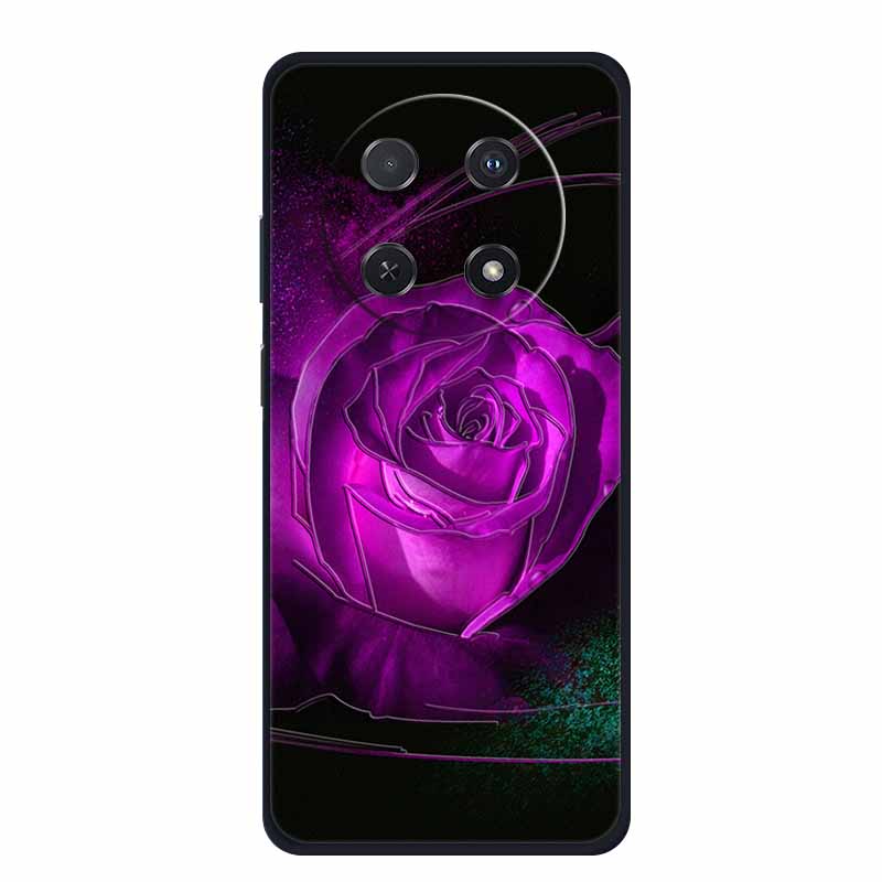 3D Emboss Case For Huawei Nova 14i Phone Case Coque Flowers Silicone Soft Back Cover For Huawei Nova 13i Y91 12i Case Funda Para