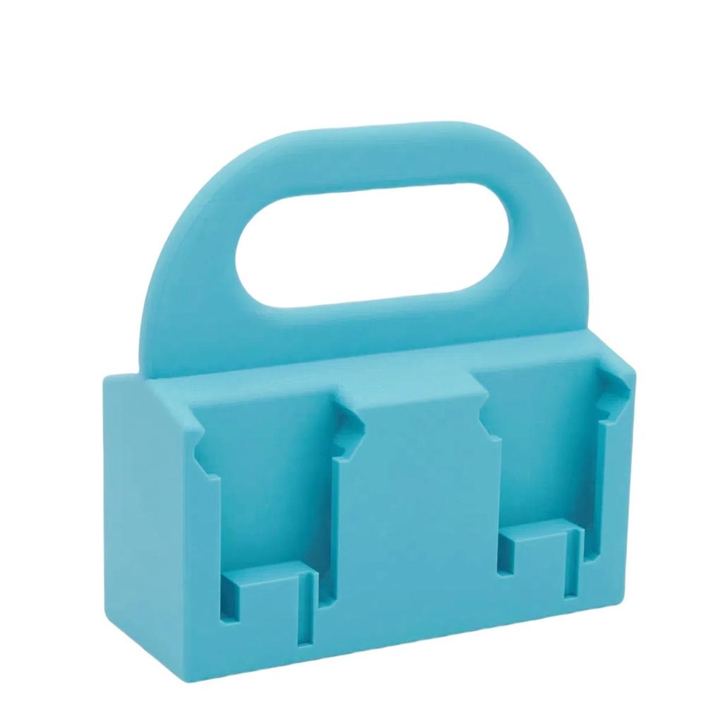 1pc Battery Holder For 14V 18V Batteries For Workbenches Garages Battery Storage Case Tools Parts Accessories