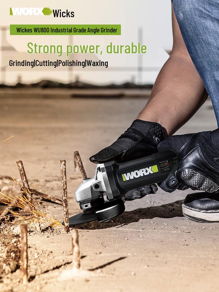 Wickes Angle Grinder Mini Polisher with Speed Control