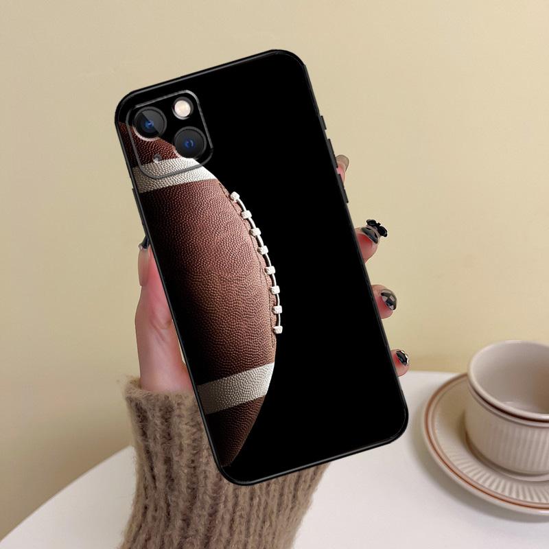 

Набор с мячом для регби Чехол для телефона команды Для iPhone 17 16 15 14 13 11 12 Pro Max mini 15 16 Plus 16e 17 Air Чехол Funda iPhone 17 Pro