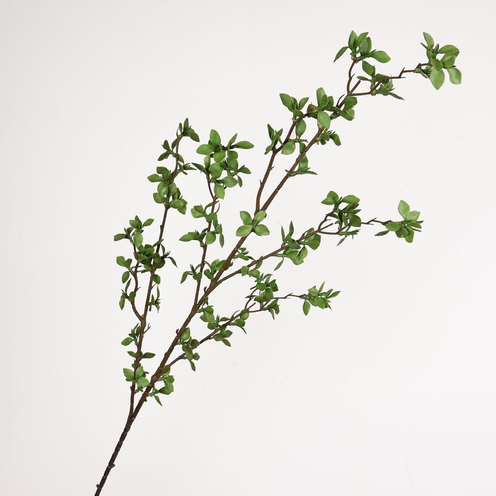 Spring Buds & Green Leaves Artificial Plant for Vase Decoration and Wedding Decor