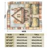 Warm BlanketChild Picnic Cottage Quilted House Bedding Throws  Flannel Bedspread For Couch Chair Fashion Sofa Bed Cover