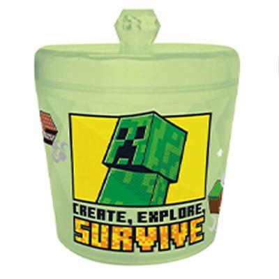 K Company Minecraft Αστραφτερό Δοχείο, Πράσινο, MCT-KY-GN
