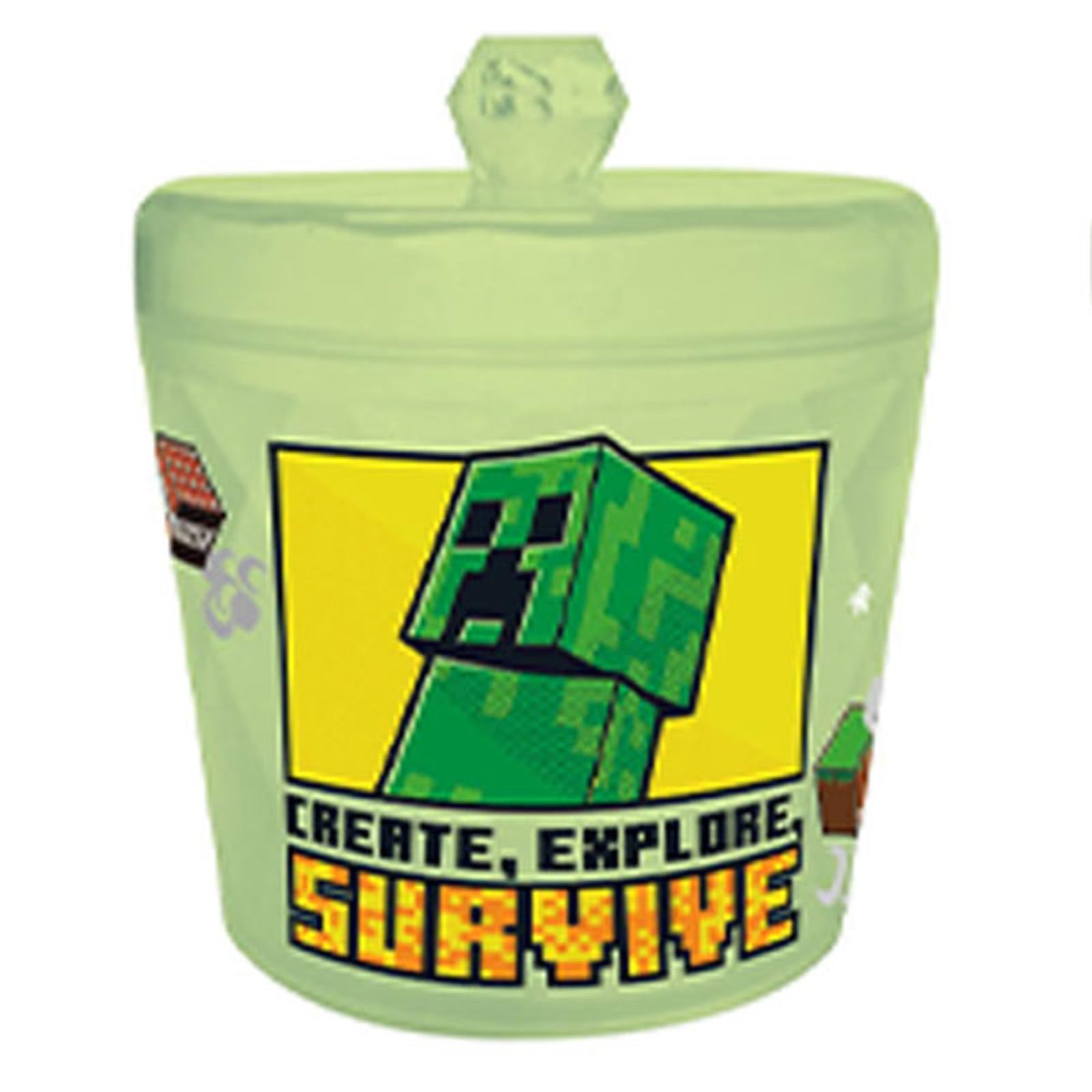 

K Company Блестящий контейнер Minecraft, Зеленый, MCT-KY-GN