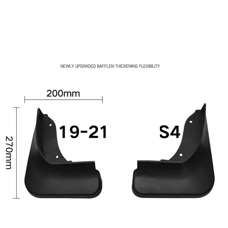 4PCS Special for JAC Refine S3 S5 S7 R3 S4  - Refine AUTO Mudguards Car Fender Mud Flaps
