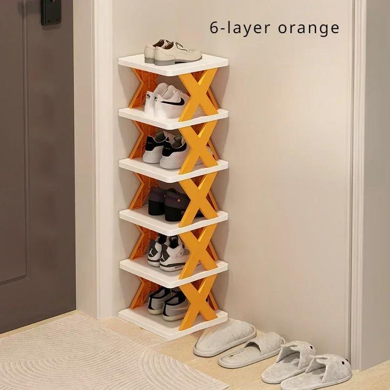 

Stackable Shoe Rack High-capacity MultiLayer Detachable Shoes Shelf Multi-Functional Simplicity Household Dormitory Storage Rack