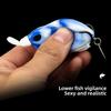 Fishing Lure Artificial Bait with Drainage Holes Realistic Looking Vibrant Color Sharp Hook Frog Fake Lure Bait Fishing Tackle