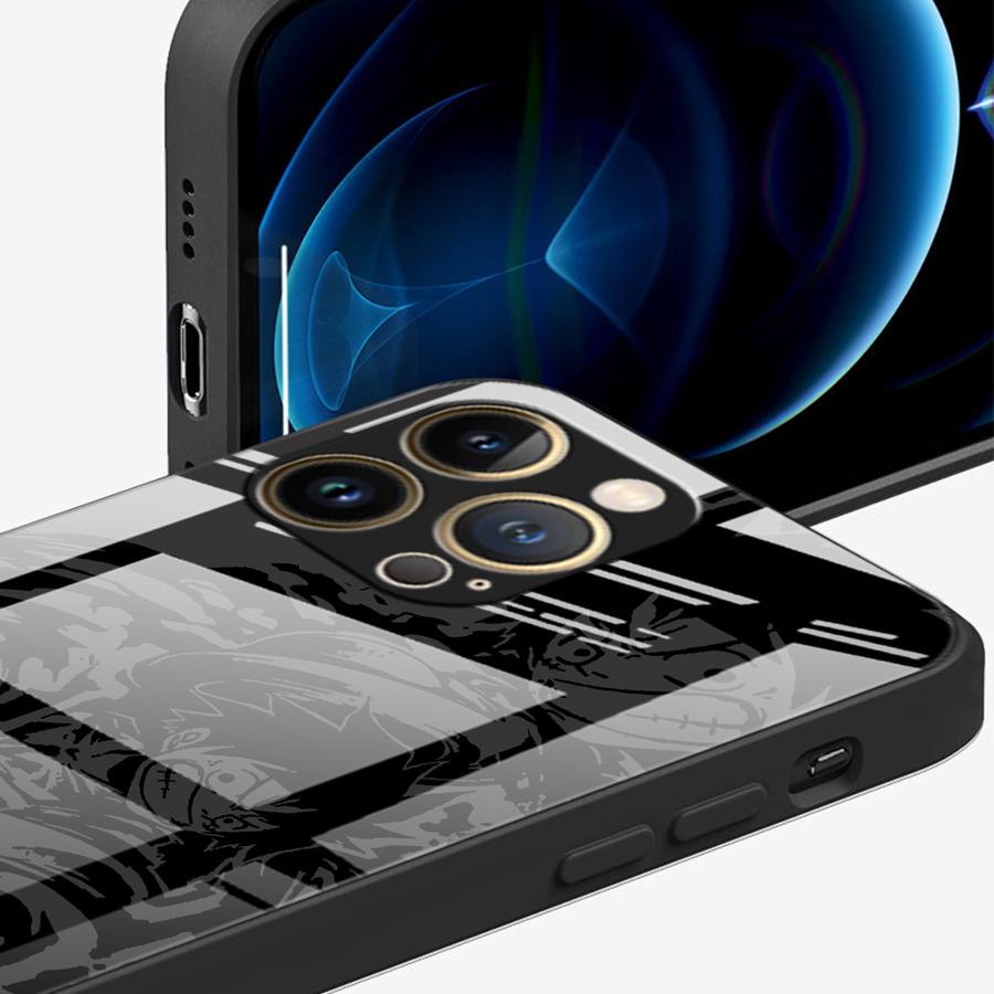 Glass Phone Cover Case for iPhone 17 Pro Max 11 16 15 Plus XR Air 13 12 8 14 Cool OneS P-ieceS