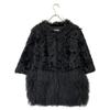 MORABITO Black lamb fur short coat coat 38 blackUsed