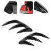 Rr Bumper Lip Splitter Canards Vents Replacement for   W176  0 A250 A260  5