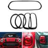 Rám masky chladiče horního nárazníku Kryt předního zadního světla Rámečky světlometů Pro Mini Cooper S F55 F56 F57 2014-2021