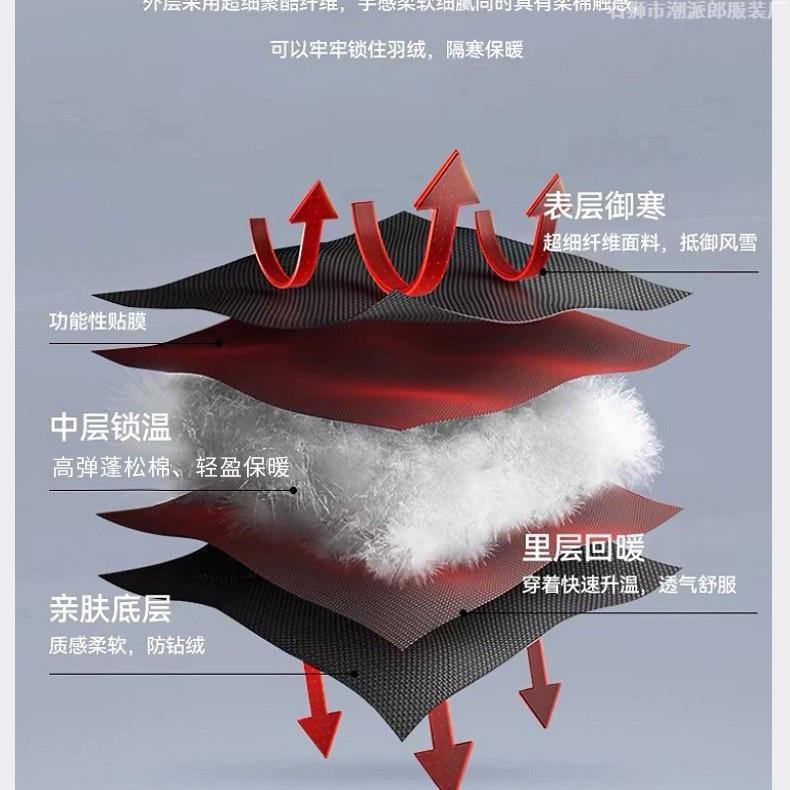 Outdoor charging cotton-padded clothes, graphene self-heating warm cotton-padded clothes, couple models, windproof and waterproof, removable autumn