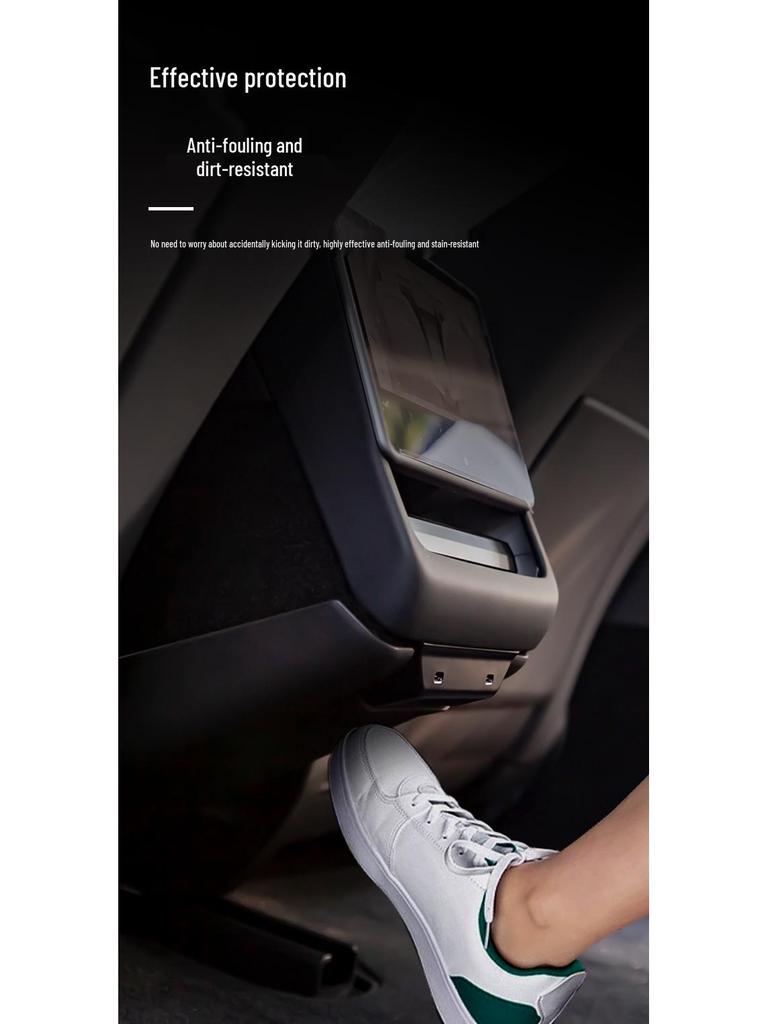 Tesla Model 3/Y Rear Console Anti-Kick Guard Plate