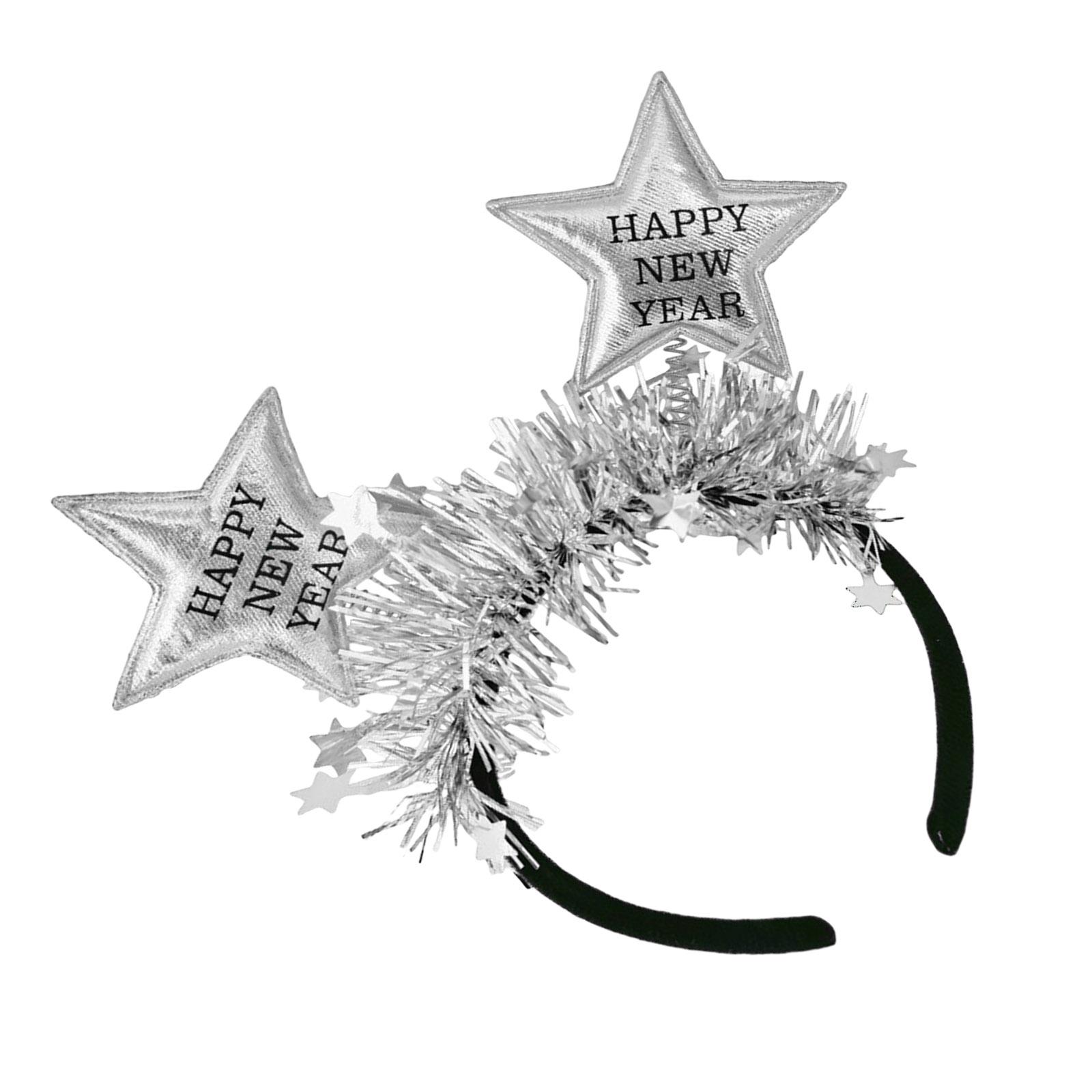 

Children Adults Headbands Sequins Hairband Multifunctional Halloween Headgear Wedding Hair Accessory серебряный
