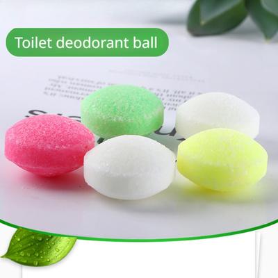 5 STÜCKE Bunte EVA Zitrone Geruch Urinal Toilette Deodorant Ball Toilette Luftreinigung Duft Ball Zimmer Lufterfrischer