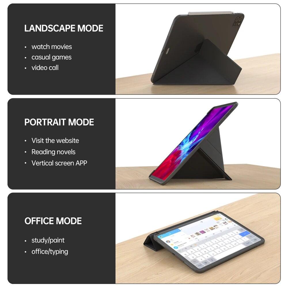 Pentru iPad Pro 2021 11 12.9 inch Husă Cu suport magnetic Husă tabletă pentru iPad Pro 11 12 9 Husă 2021 2020