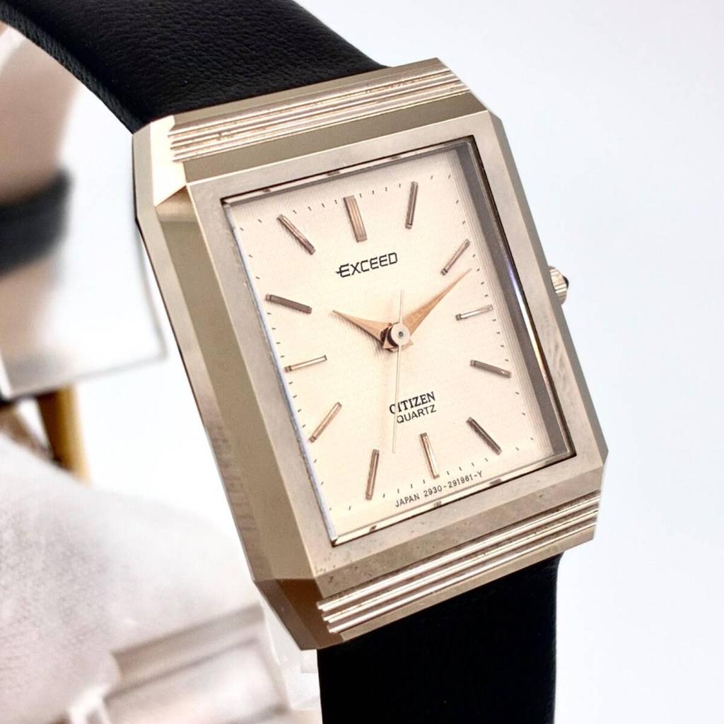CITIZEN EXCEED Quartz UHAG Tungsten Watch [ ] Watch, Rectangular, Ladies'
