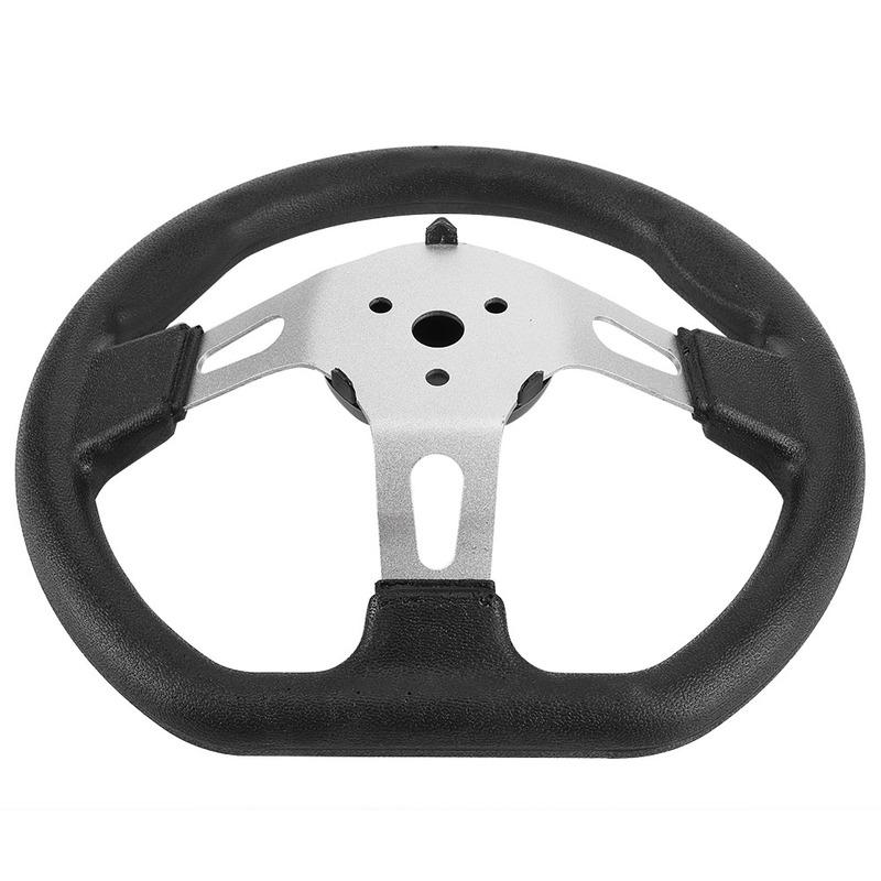 270mm Go Kart Steering Wheel Racing Off Road Sport Kart Karting Parts Aluminum Alloy Kart Steering Wheel Cart Accessories