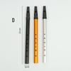 Irish Tin Whistle Beginner Flute, 6-Hole Metal, C & D Key, Soprano Alto Woodwind Recorder