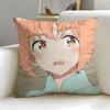 anime Taisou Zamurai Cushion Cover Soft  EasyWash Pillow Case  Versatile for Couch Bed Travel and Office