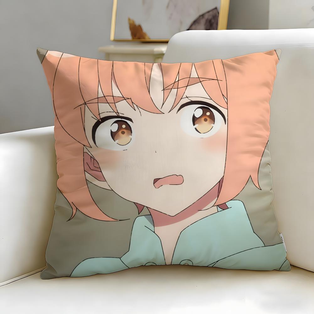 

аниме Таисо Дзамурай Наволочка Мягкая Легко стираемая Чехол для подушки Универсальный для дивана кровати путешествий и офиса 30X30cm