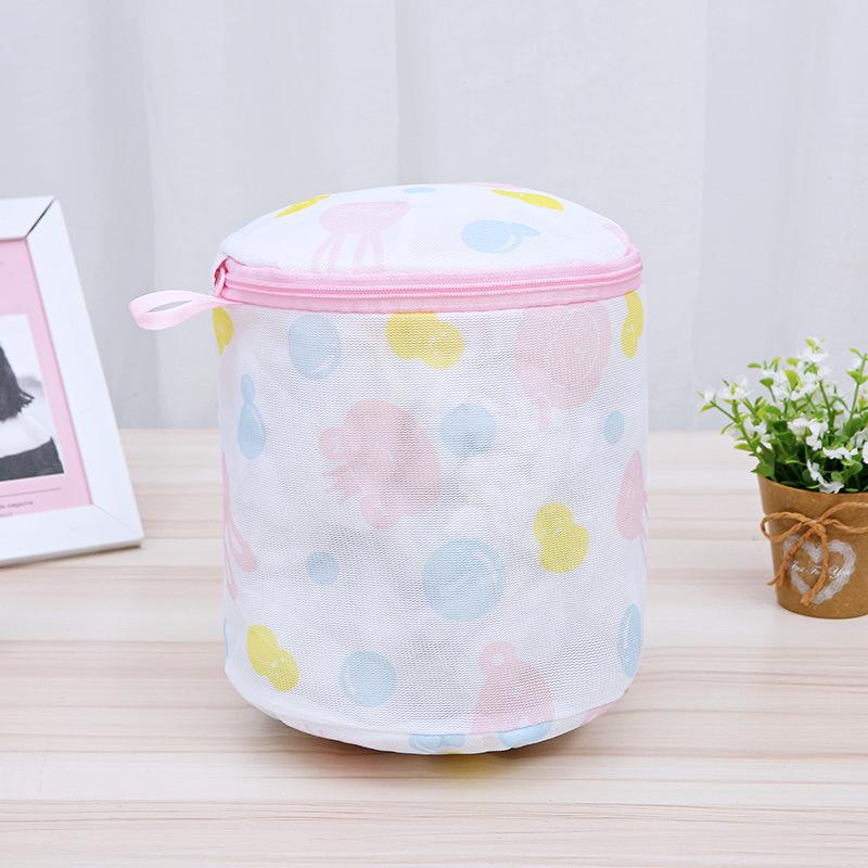 Laundry Bags Cute Print Rabbit Fine Mesh Clothes Storage Pouch Dirty Clothes Organizer Washing Bags For Washing Machine Bag