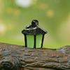 4pcs Mini Glow Lantern for Potted Plants Micro Landscape Miniature Stake Lantern  Halloween Display