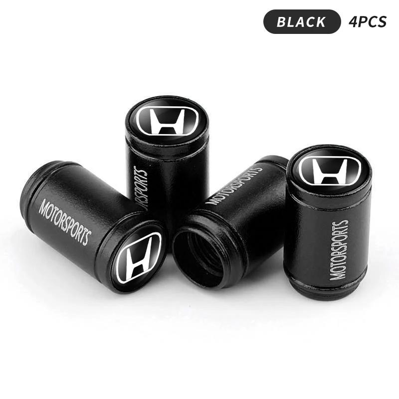 

4Pcs for Honda Mugen Power Civic Accord CRV Hrv Jazz 3D Aluminum Alloy Car Wheel Tire Air Valve Dust Caps Rim Accessories