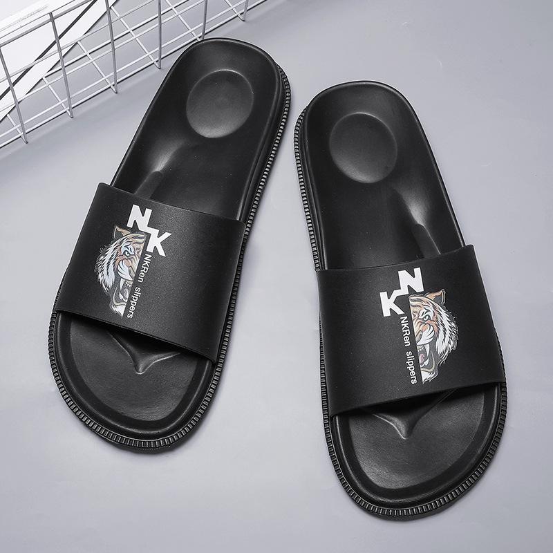 

Модные брендовые тапочки мужские летние новые трендовые мужские спортивные сандалии с мягкой подошвой для отдыха на открытом воздухе с толстой подошвой 40