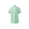 Li-Ning Campus Series Logo Print Quick-Dry Short Sleeve Polo Shirt Men Tops Fresh-Green YPLT041-6