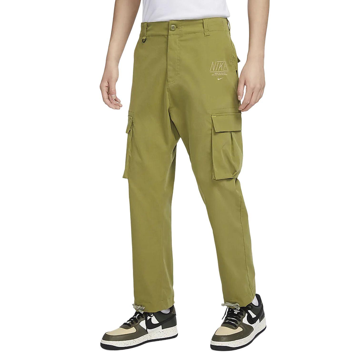 Nike Casual Pants Men s Saint Green Moderate Cargo Pants FQ6566-378 L