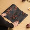 High-End Xiangyun Silk Zen Tea Mat: Waterproof Jacquard Tablecloth & Retro Runner