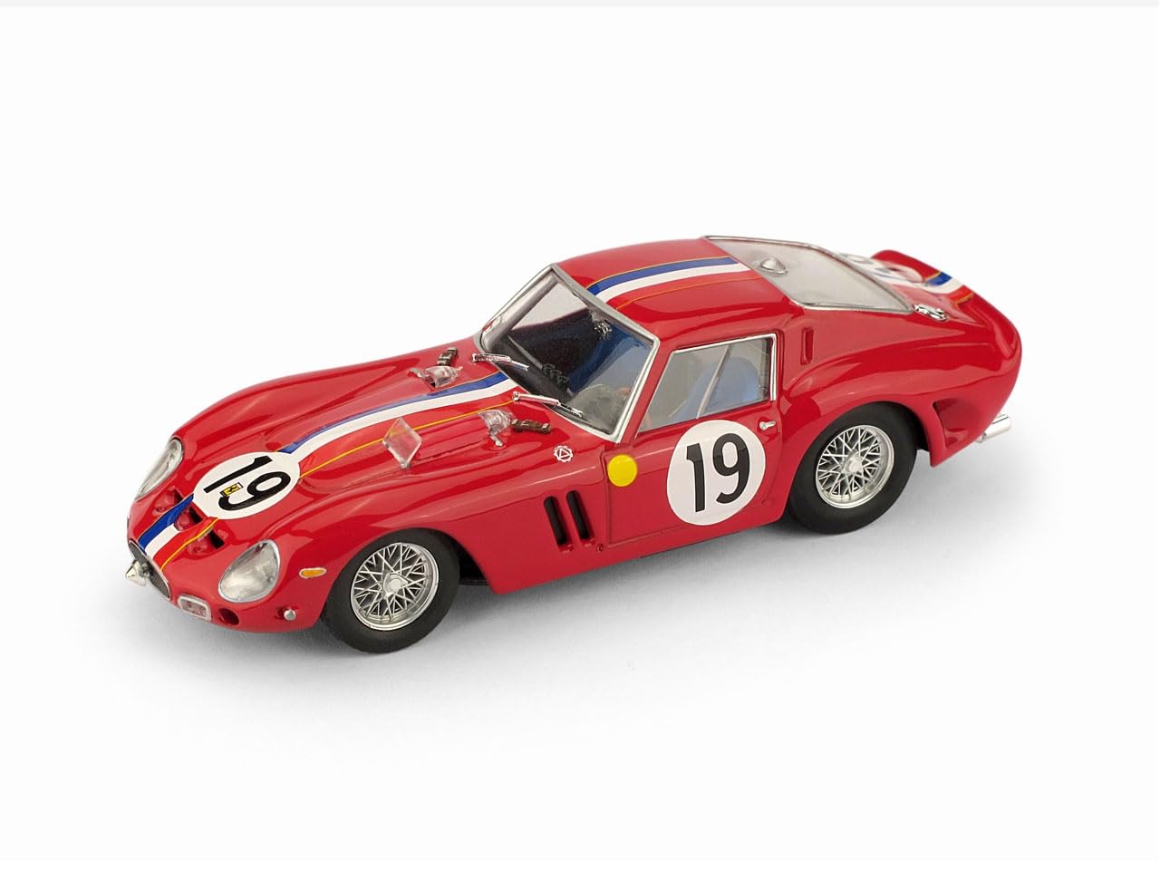 BRUMM 1/43 Ferrari 250 GTO 24 часа Ле-Мана 1962 BRUMM 24H LE MANS #19 J. ОКНО/P. НОБЛЕТ