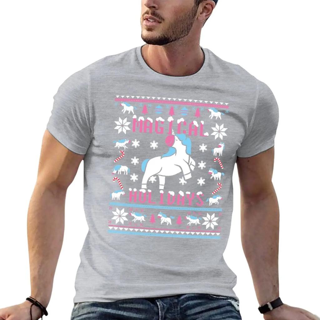 Funny Unicorn Lover Ugly Christmas Sweater T-Shirt animal print shirt for boys sweat shirt clothes