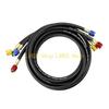 L8RE Pack of 3 Air Conditioning Refrigerants Charging Hoses Air Conditioning Tool