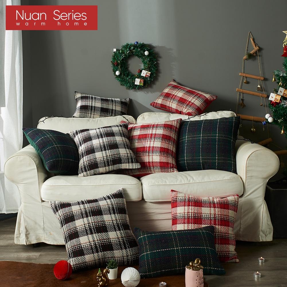 

1 шт., Nuan Series, рождественский декор, наволочка, наволочка, наволочка с мультяшным принтом, наволочка, наволочка