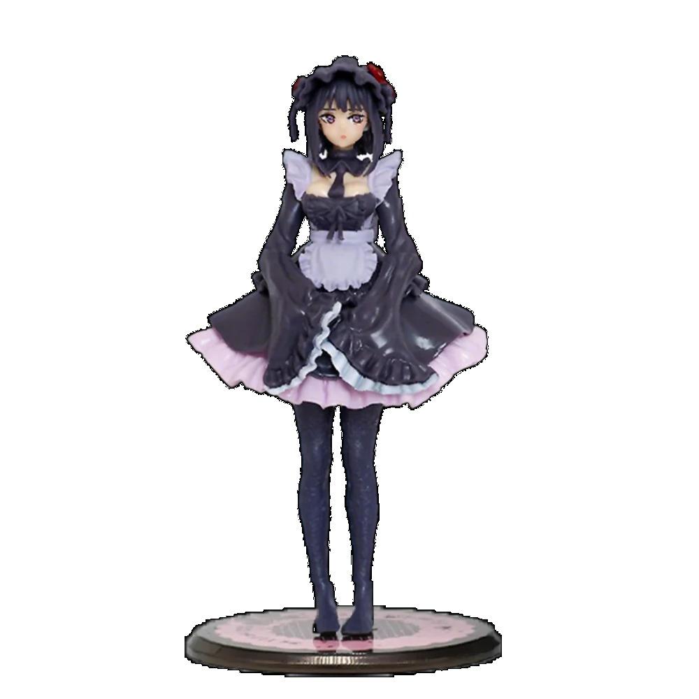 2 Kinds My Dress-Up Darling Anime Figure Black Maid Outfit Kitagawa Marin Action Figure Shizuku Kuroe Figurine Collection Model