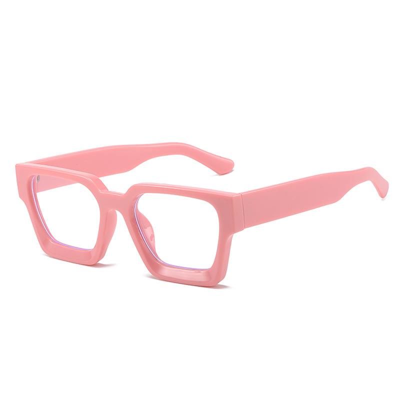 2022 Stylish Square Frame Glasses: European & American Fashion, Versatile and Simple Design
