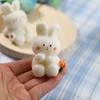 3D Rabbit Silicone Mold Easter Aromatherapy Candle Mould Resin Clay Soap Making DIY Craft Chocolate Cake Decorating Tool