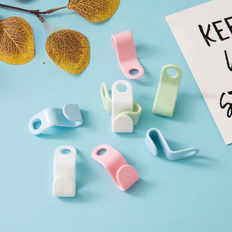 Storage Box Clothes Racks Extension Clips Coat Organizer Stacking Hangers Plastic Space-saving Wardrobe Clothes Hanger Hooks